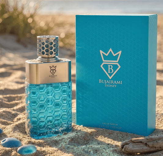 Bujairami No Limit Aroma perfume unisex 100ml Fresco con Naranja Limón y Rosas para un Toque Elegante y Refrescante