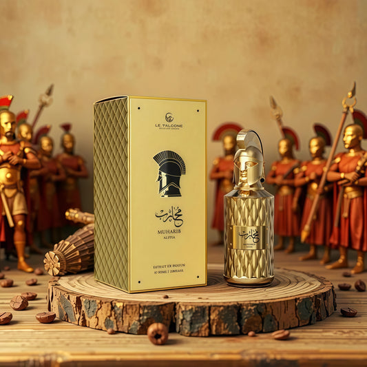 Le Falconé Muharib Alpha Extrait de Parfum para Hombres Elegante y Sofisticado con Notas de Lavanda y Canela