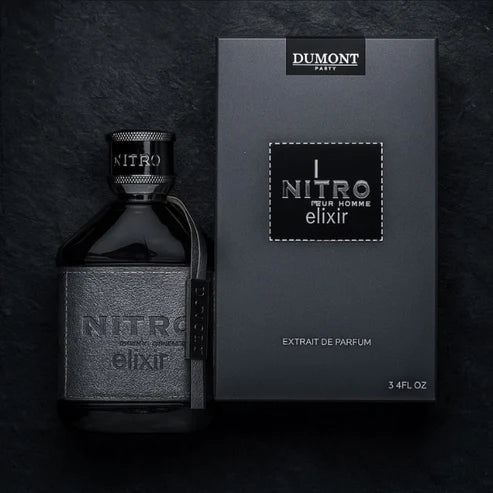Nitro Elixir Dumont 100ML – Extracto de Perfume Masculino | Intenso, Dulce y Sofisticado
