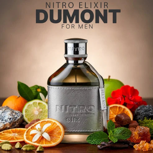Nitro Elixir Dumont 100ML – Extracto de Perfume Masculino | Intenso, Dulce y Sofisticado