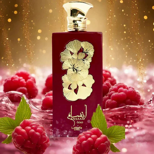 Perfume Árabe Ansaam Gold de Lattafa 100ML - Lujo y Sofisticación en Cada Nota
