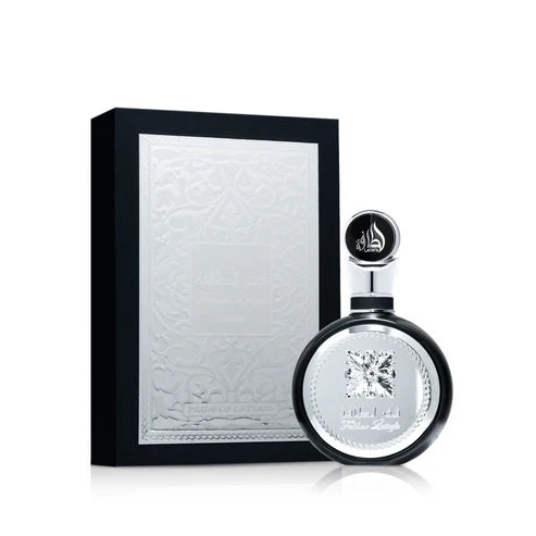 Perfume Árabe Fakhar Silver Lattafa Hombre 100ML - Frescura, Elegancia y Larga Duración
