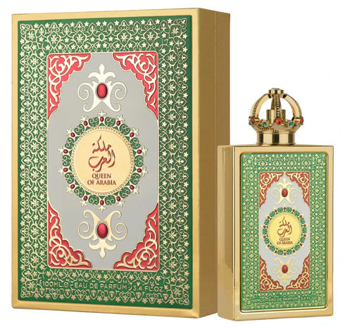 Queen of Arabia Lattafa Pride 100ML – Perfume Unisex con Coco, Heliotropo y Vainilla Majestuosa