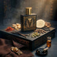 Rayhaan Pharaoh 100ml Perfume Unisex Intenso Oriental con Azafrán y Canela para Noches Elegantes y Eventos Especiales