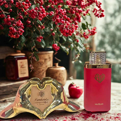 RiiFFS Saher Nusuk Extrait de Parfum 100ML – Perfume de Mujer Floral Oriental con Pulpa de Manzana, Cachemira y Vainilla Cremosa