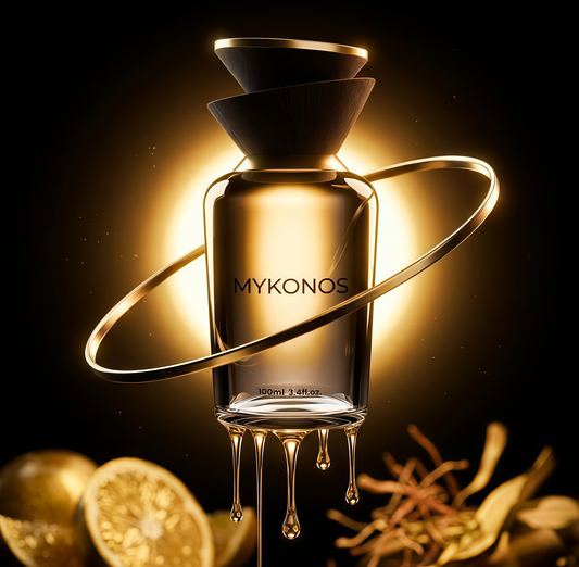 Mykonos Monaco Royale Extrait de Parfum Unisex 100ml Fragancia Frutal Verde y Amaderada 100 ml para Uso Diario y Ocasiones Especiales