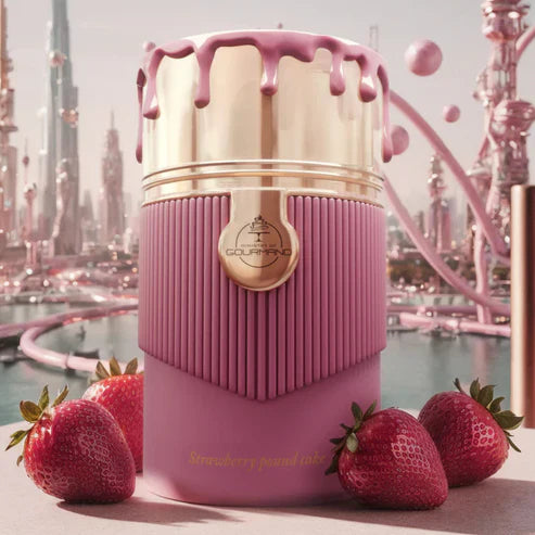 Strawberry Pound Cake Paris Corner 100ML – Perfume Femenino Gourmand con Fresa, Café y Vainilla