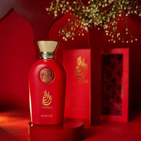 Warda Riiffs Perfumes 100ML – Perfume Femenino Floral Frutal | Dulce, Fresco y Elegante