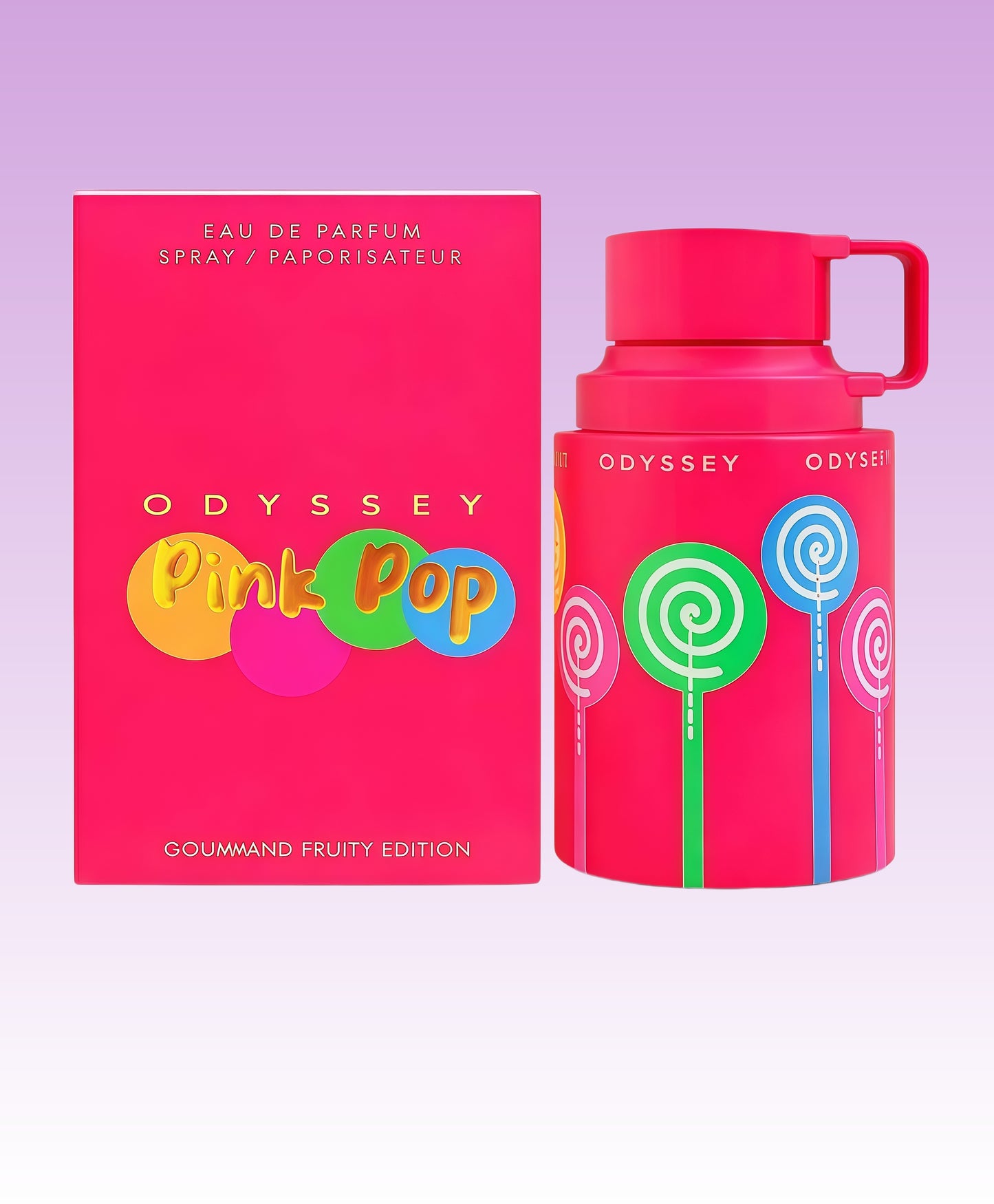 Armaf Odyssey Pink Pop 100ml Perfume Unisex Fragancia Femenina Dulce y Divertida con Aroma Moderno y Personalidad Juvenil