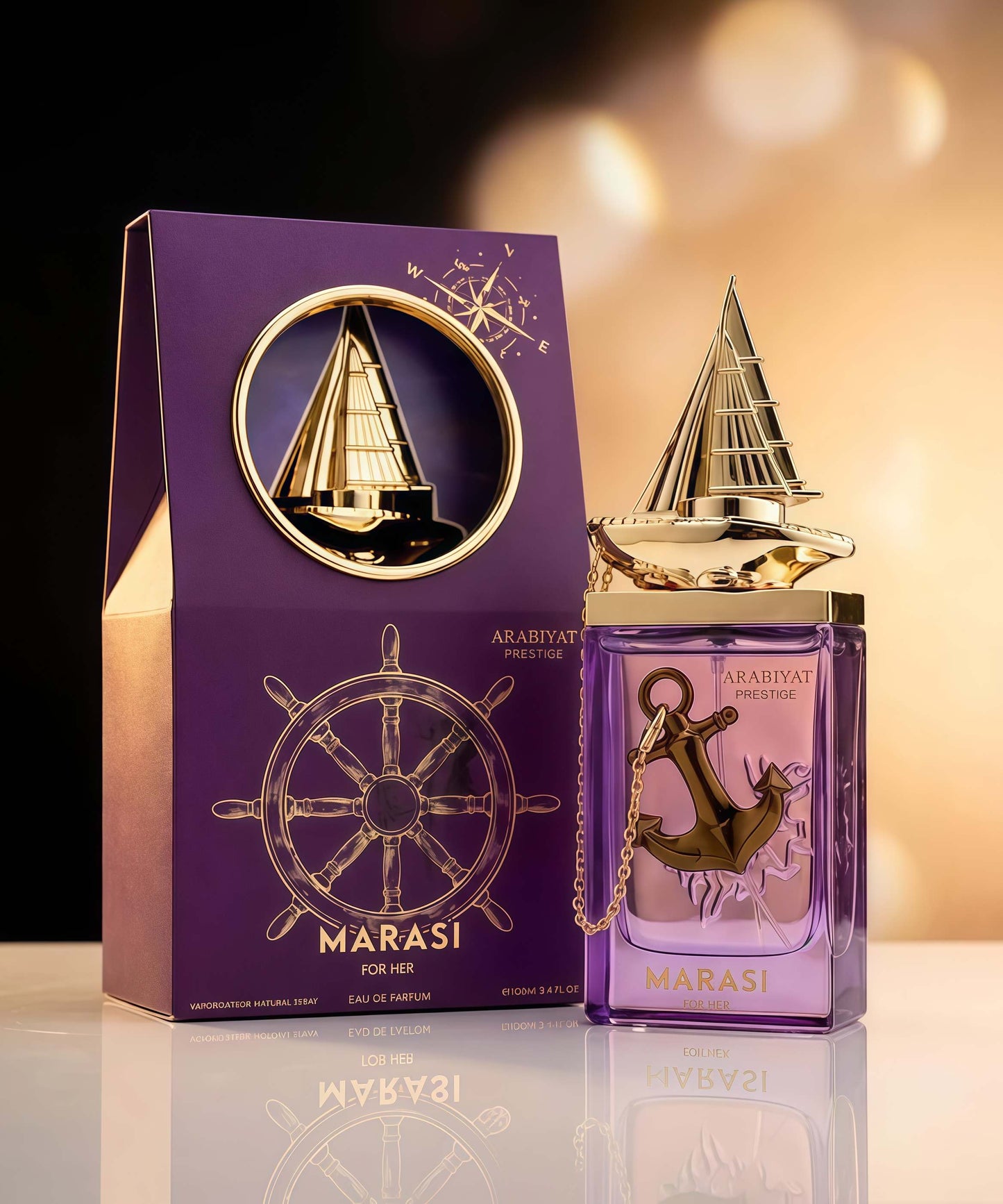 Marasi Eau de Parfum Mujer 100 ml Fragancia Dulce Frutal y Gourmand Irresistible con Frambuesa Bergamota y Avellana para Ocasiones Especiales