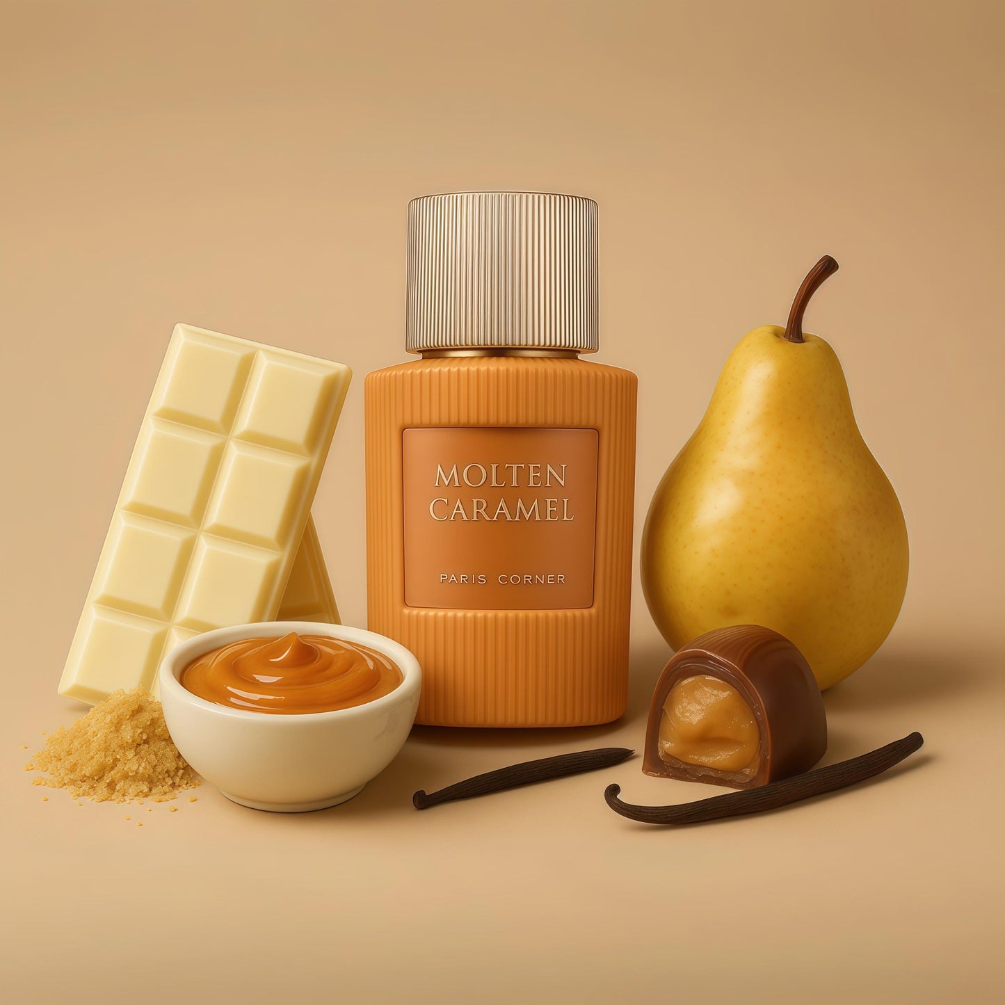 Perfume Molten Caramel de Paris Corner Unisex | Eau de Parfum 100% Original | EDP Unisex | 100ml