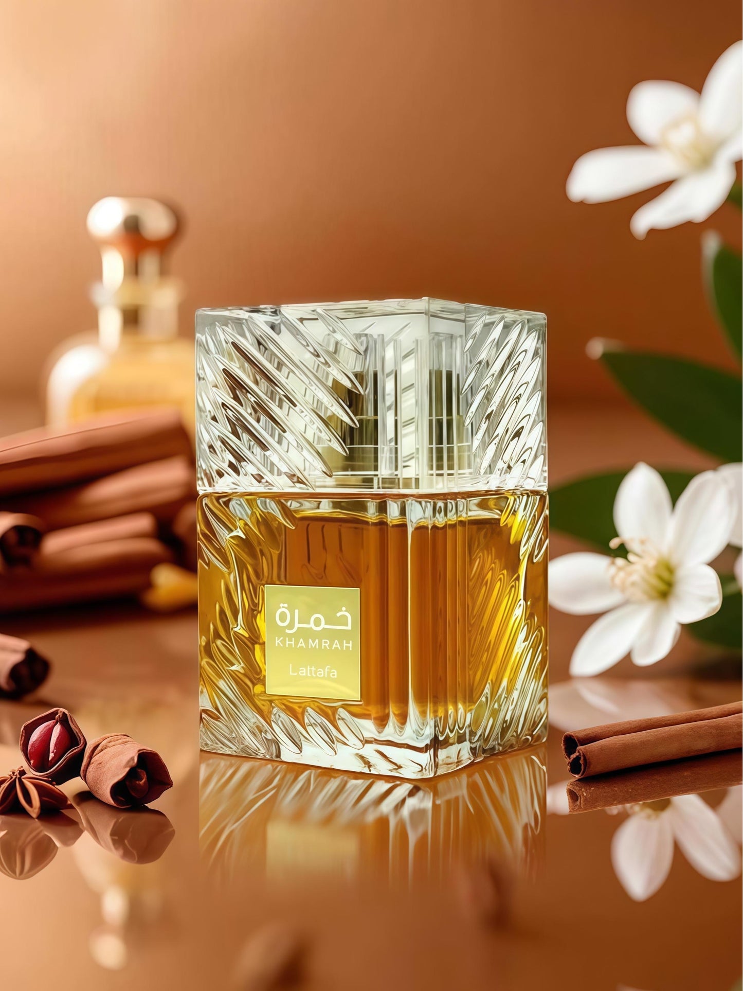 Perfume árabe Lattafa Khamrah – Un Perfume Duradero y Exquisito 100ml
