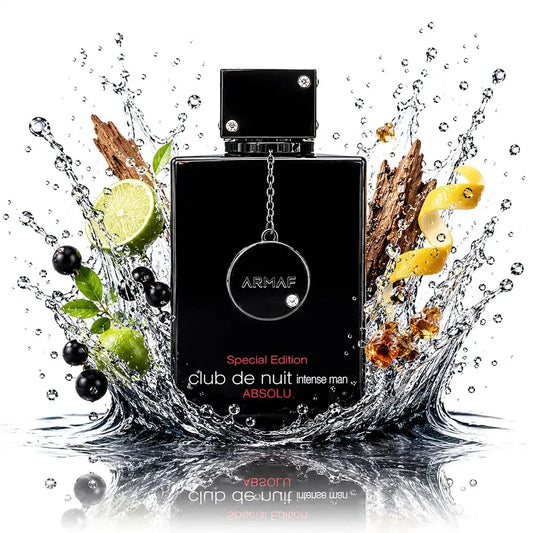 Armaf INTENSE MAN ABSOLU - Edición Especial Perfume para Hombre Cítrico Amaderado Frutal Ahumado con Notas de Limón y Piña Duración +10-12 Horas