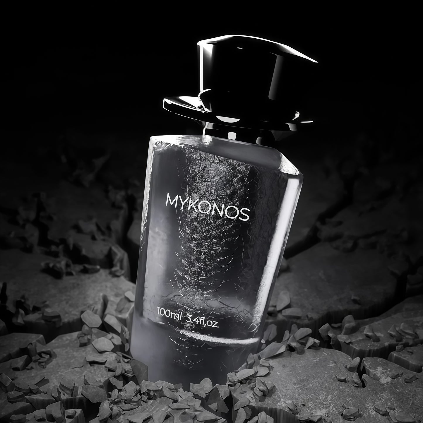 Mykonos Conquer Extrait de Parfum Unisex 100 ml Fragancia Cítrica Especiada y Ambarada para Uso Diario y Ocasiones Especiales