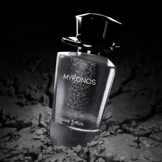 Mykonos Conquer Extrait de Parfum Unisex 100 ml Fragancia Cítrica Especiada y Ambarada para Uso Diario y Ocasiones Especiales