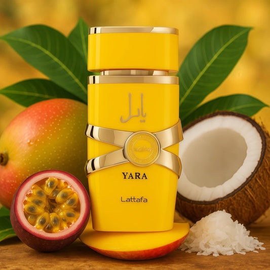 Perfume árabe Lattafa Yara Tous : Un Viaje Aromático Duradero