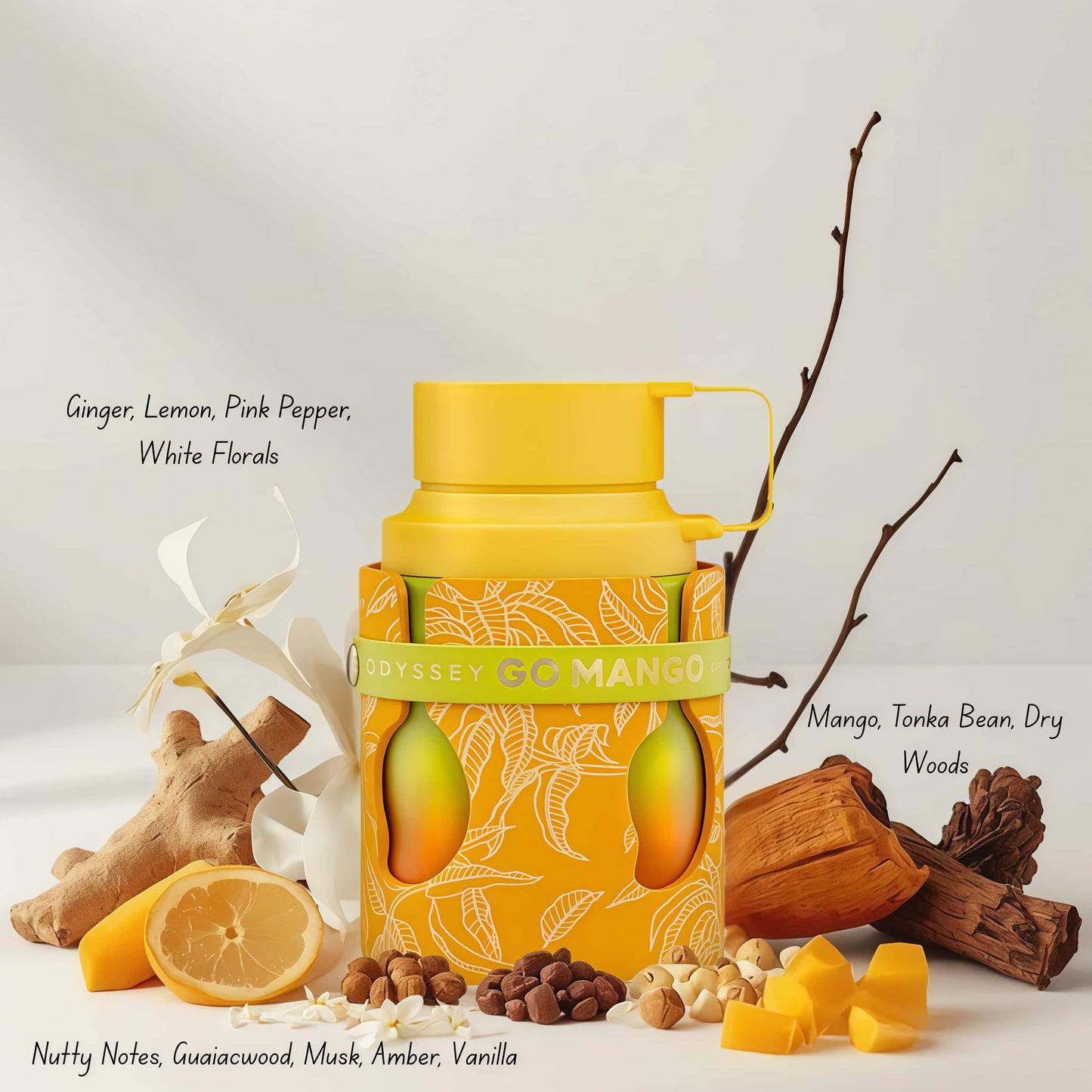 Odyssey Go Mango Armaf 100ML – Perfume Unisex Oriental Floral con Mango, Vainilla y Ámbar