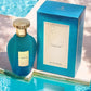 Voux Turquoise Paris Corner 100ML – Perfume Unisex Cítrico y Frutal con Vainilla, Ámbar y Almizcle Blanco