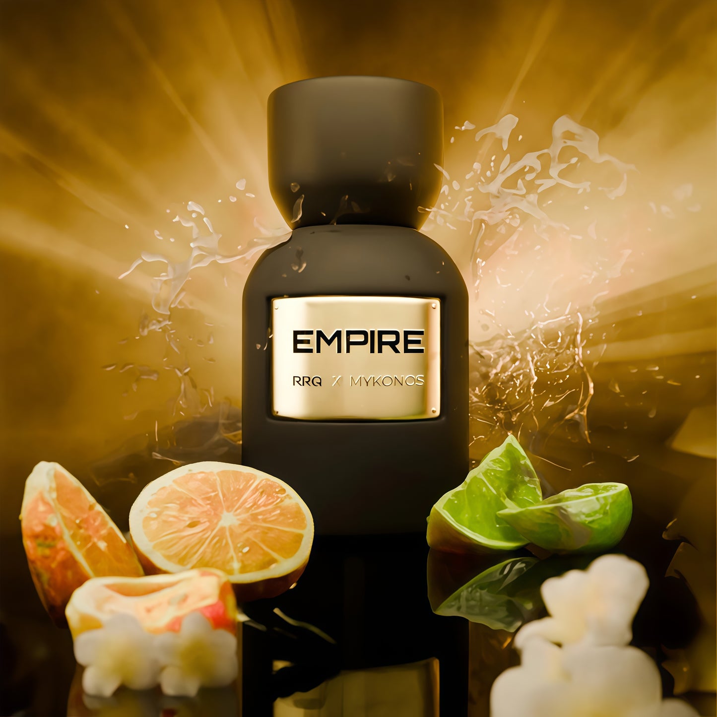 Mykonos Empire 50ml Extrait de Parfum Unisex Fragancia Cítrica Tropical y Almizclada para Primavera y Verano