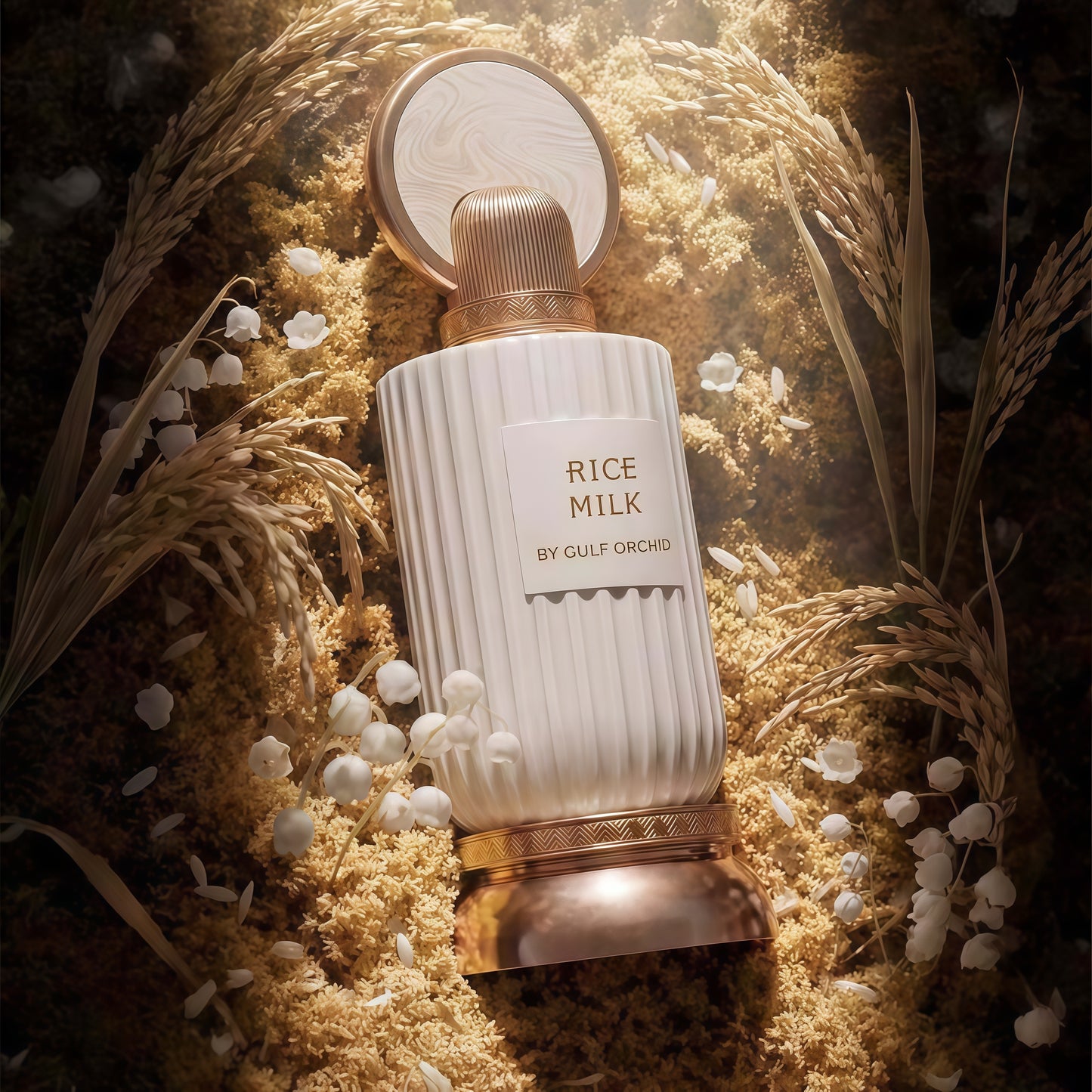 Gulf Orchid Rice Milk Eau de Parfum Unisex 100ml - Fragancia Cremosa y Reconfortante con Notas de Arroz Leche y Almendra Dulce