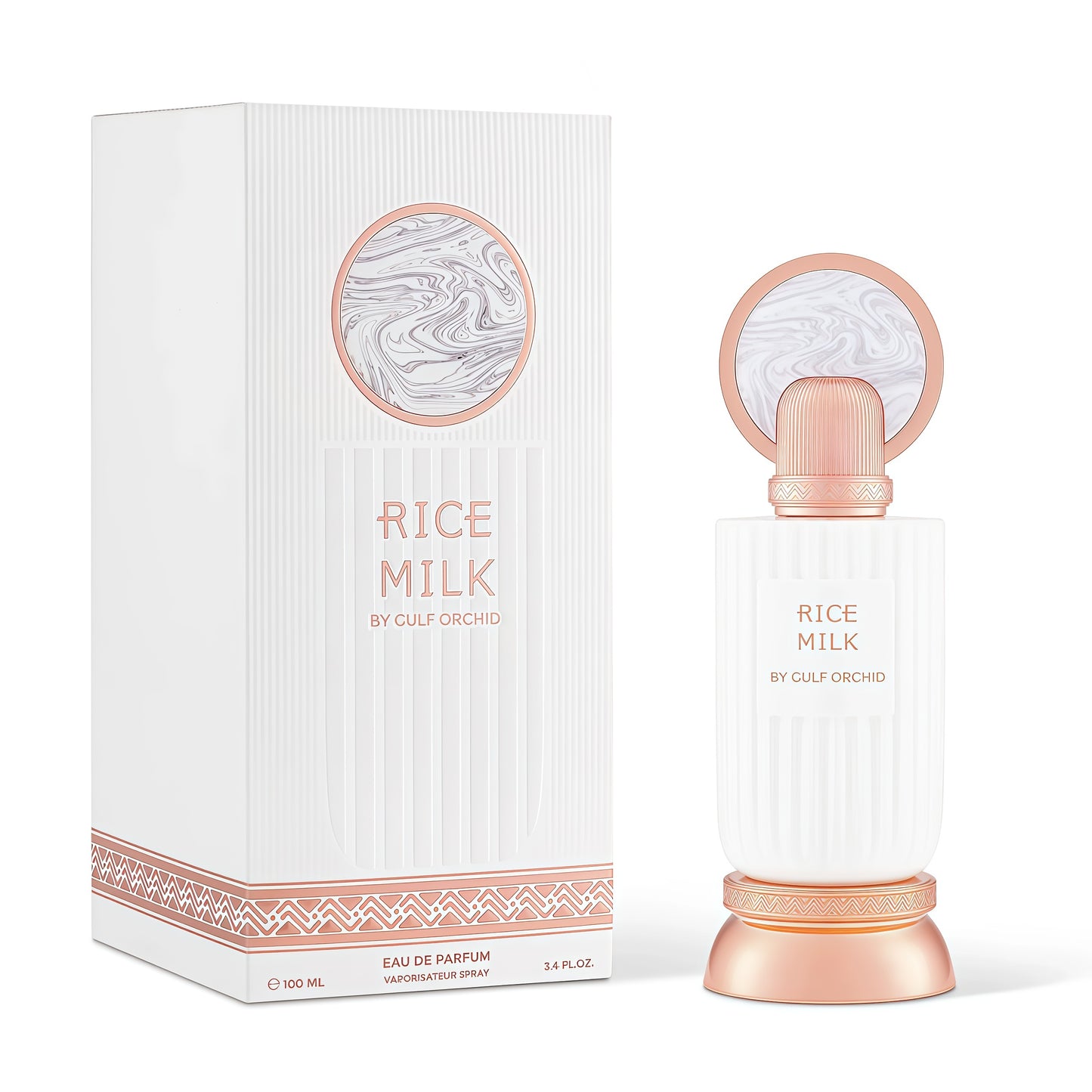 Gulf Orchid Rice Milk Eau de Parfum Unisex 100ml - Fragancia Cremosa y Reconfortante con Notas de Arroz Leche y Almendra Dulce