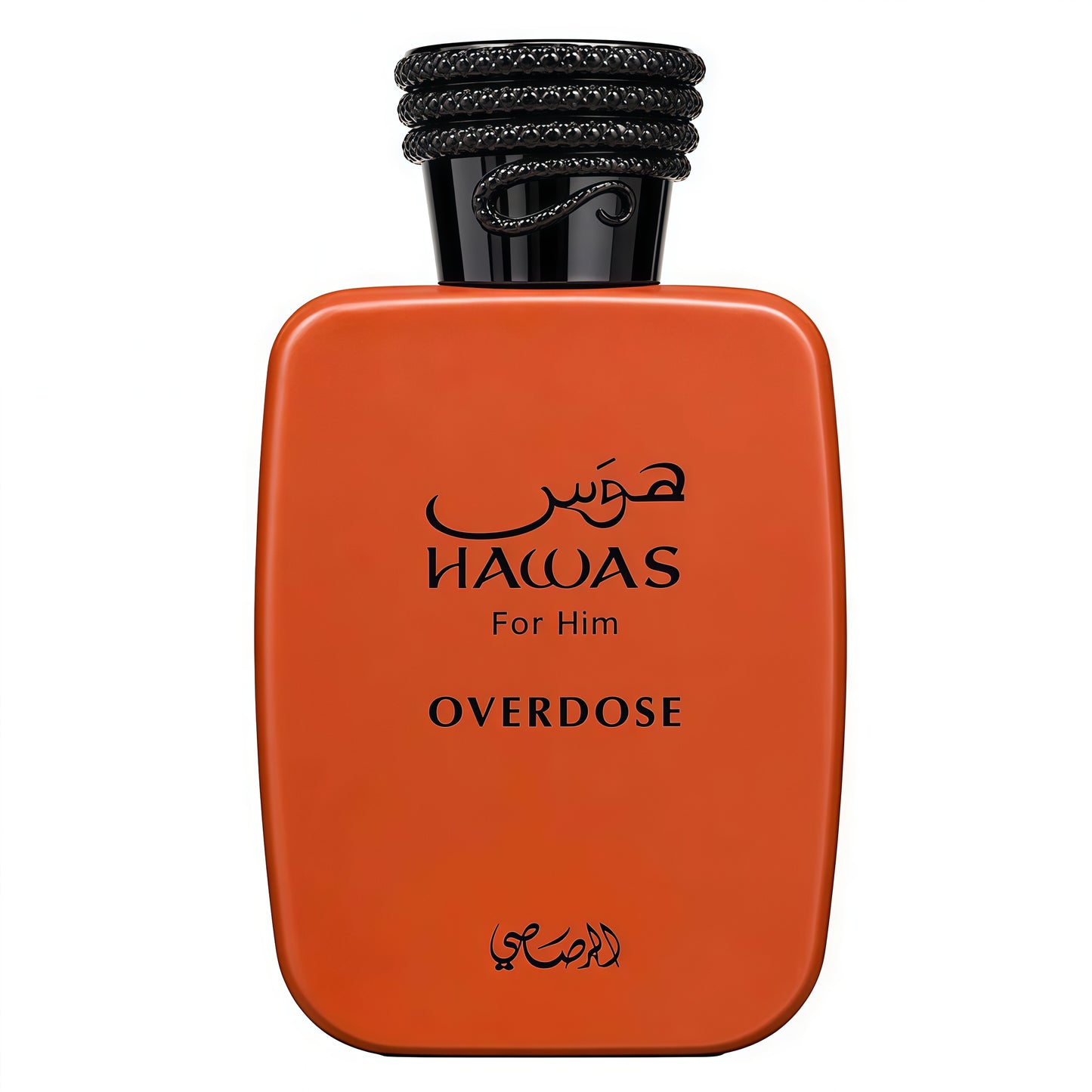 Rasasi Hawas Overdose para Hombres Fragancia Oriental Especiada con Notas de Flor de Azahar Ámbar y Vainilla 100ml