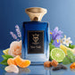 Bujairami New York Eau de Parfum Hombre 100 ml Fragancia Amaderada Ambarada Moderna para Hombres Elegantes y Sofisticados