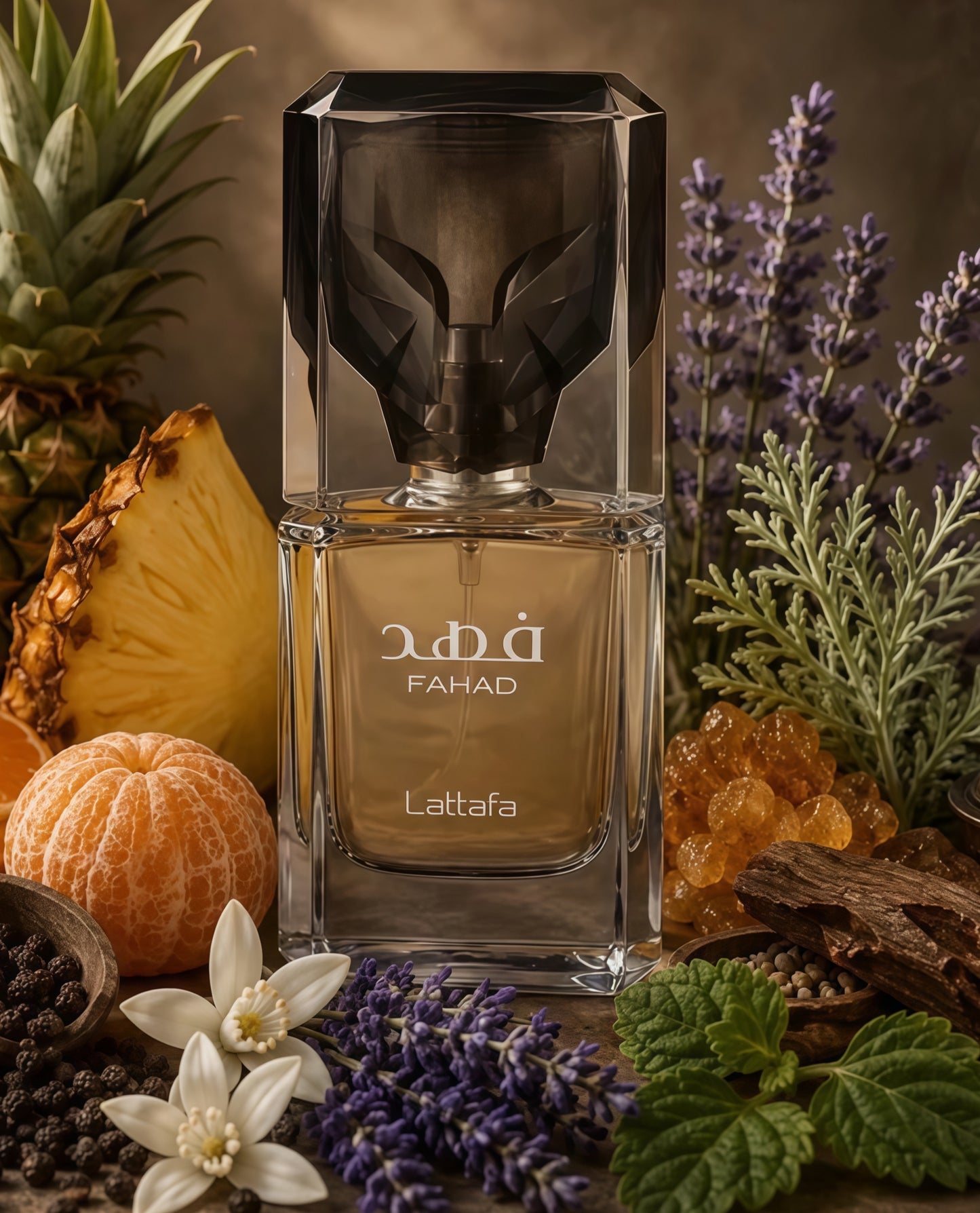 Fahad Eau de Parfum Hombre 100 ml - Fragancia Cítrica Aromática y Amaderada para Hombres Elegantes y Sofisticados