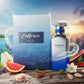 Mykonos California BLUE 100ml Extrait de Parfum Unisex Fragancia Marina Fresca y Amaderada con Notas de Cítricos y Flores Acuáticas