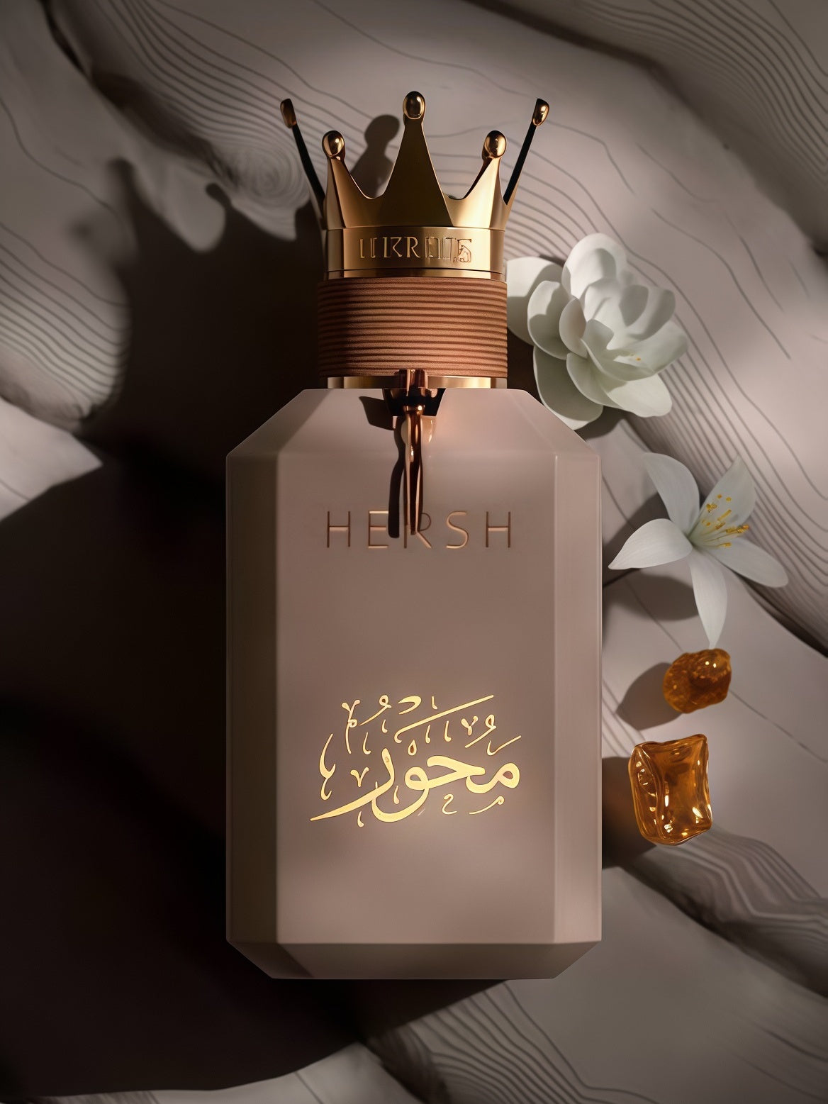 Hersh Mehwar Eau de Parfum Unisex 100 ml - Fragancia Floral Amaderada y Ambarada para Uso Diario y Ocasiones Especiales