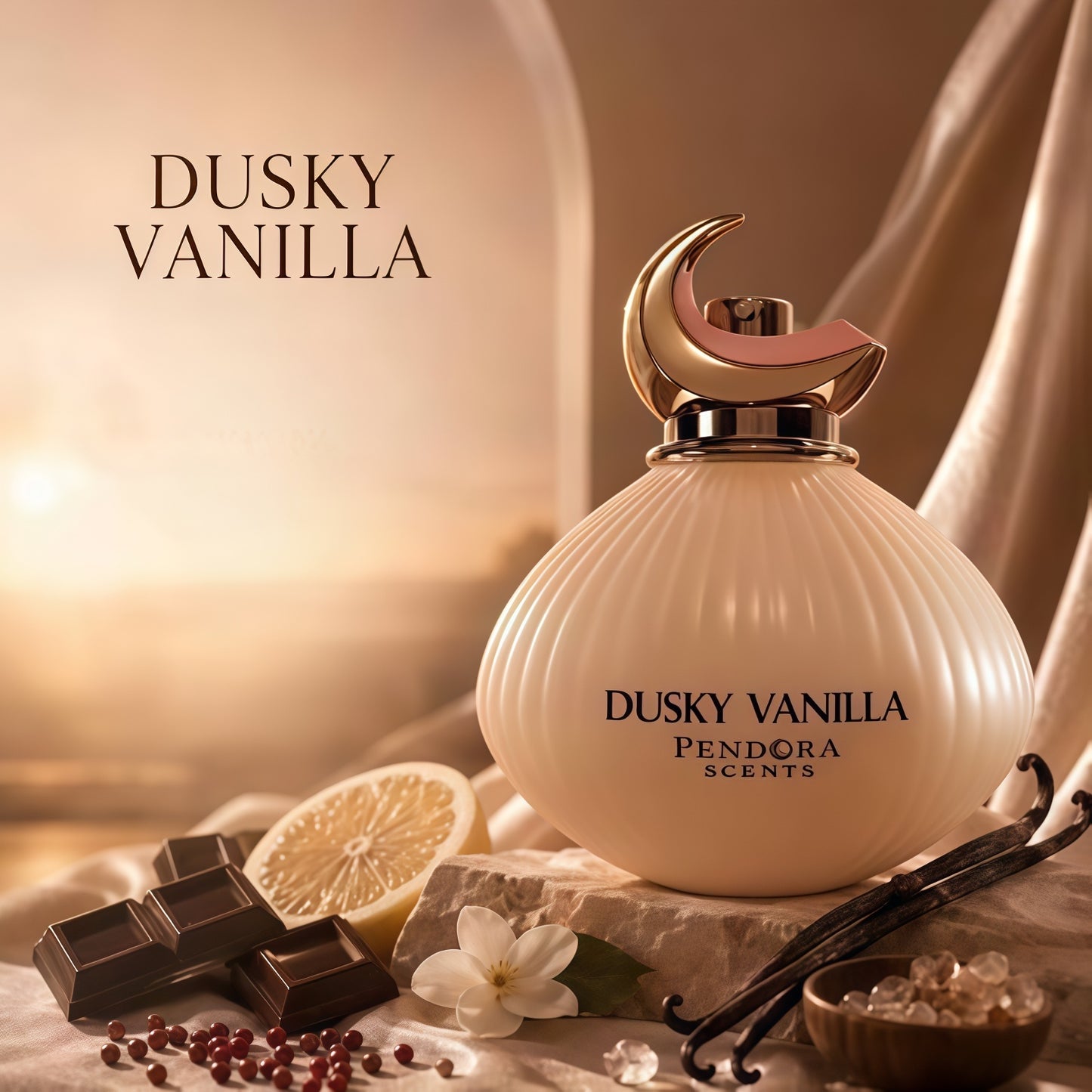Dusky Vanilla Pendora Scents Eau de Parfum Mujer 100 ml Fragancia Gourmand Cremosa y Avainillada para Otoño e Invierno