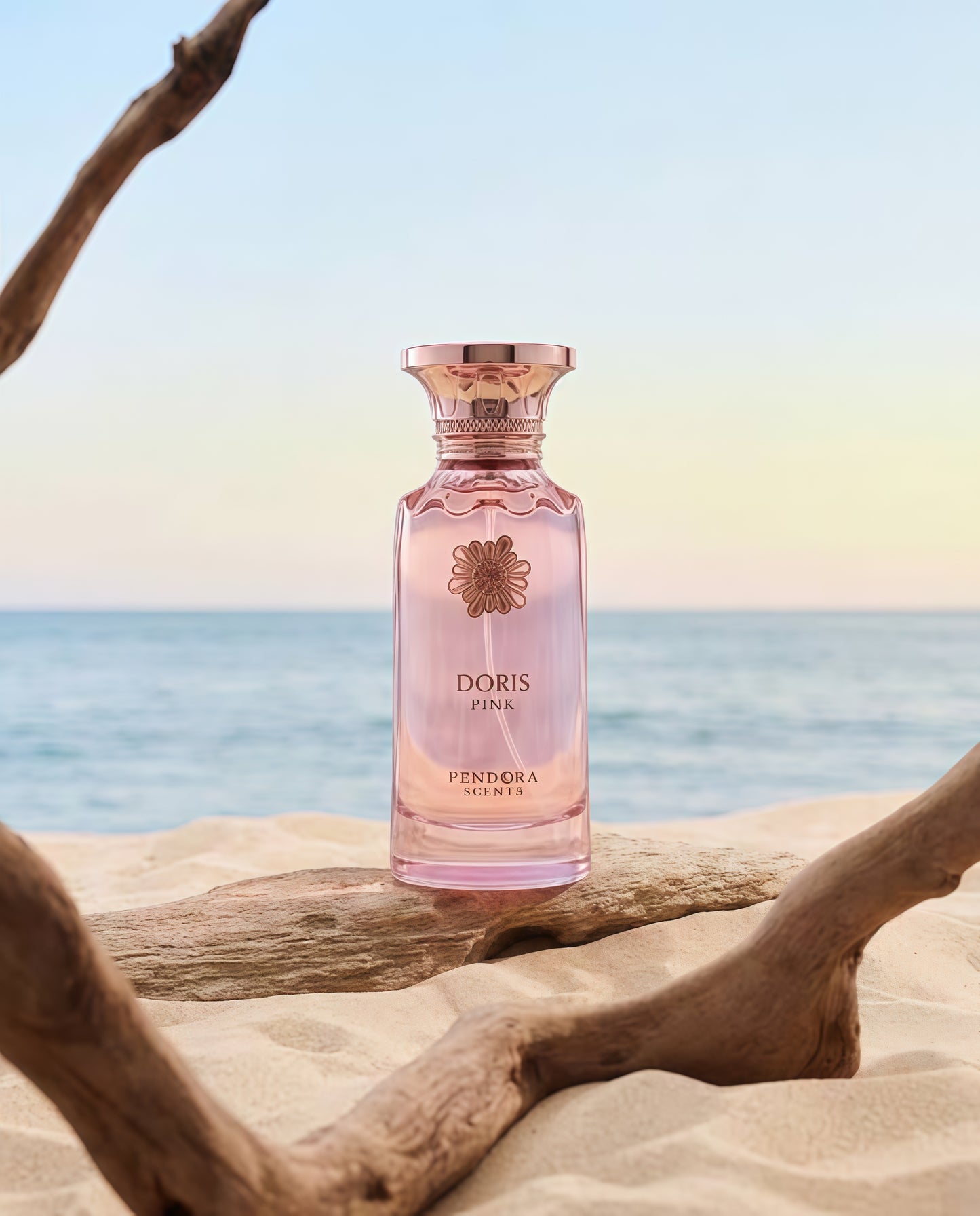 Pendora Scents Paris Corner Doris Pink Eau de Parfum 100 ml Fragancia Floral-Frutal Romántica y Dulce para Mujer con Notas de Rosa y Peonía