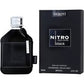Dumont Nitro Black para Hombres Eau de Parfum 100ml Aroma Fresco Frutal y Especiado Ideal para Uso Diario o Ocasiones Especiales
