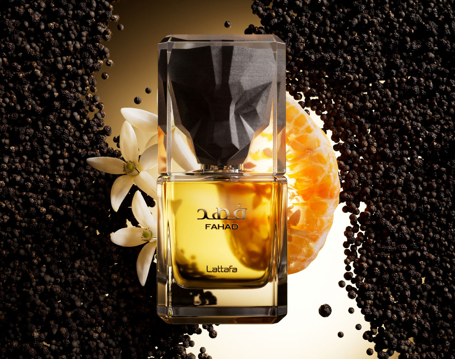 Fahad Eau de Parfum Hombre 100 ml - Fragancia Cítrica Aromática y Amaderada para Hombres Elegantes y Sofisticados