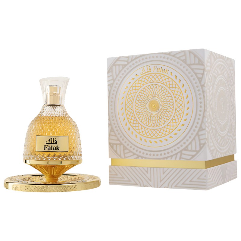 NUSUK FALAK - Perfume Unisex Oriental Gourmand 100ml RIIFFS Aroma Dulce y Elegante con Vainilla Caramelo y Almizcle para Experiencia Sensorial Deliciosa